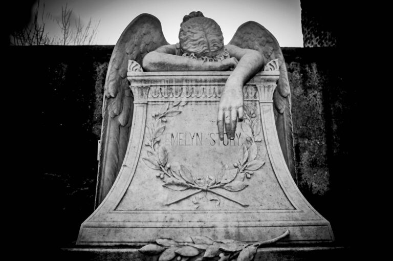 Angel of Suffering Acatholic Cemetary Testaccio