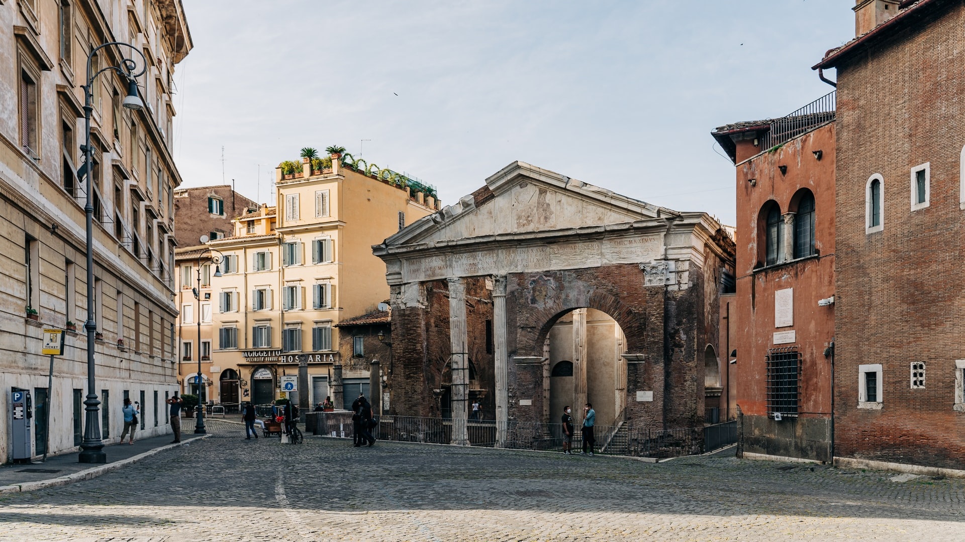 Portico of Octavia in the Jewish Ghetto