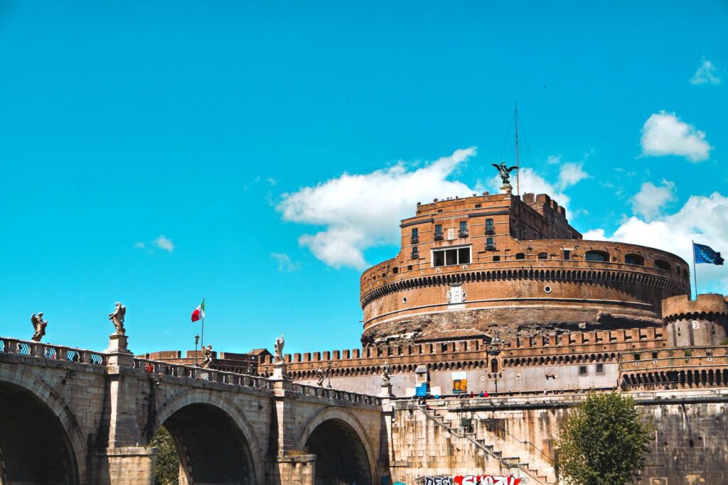 Castel Sant'Angelo from the River Tiber