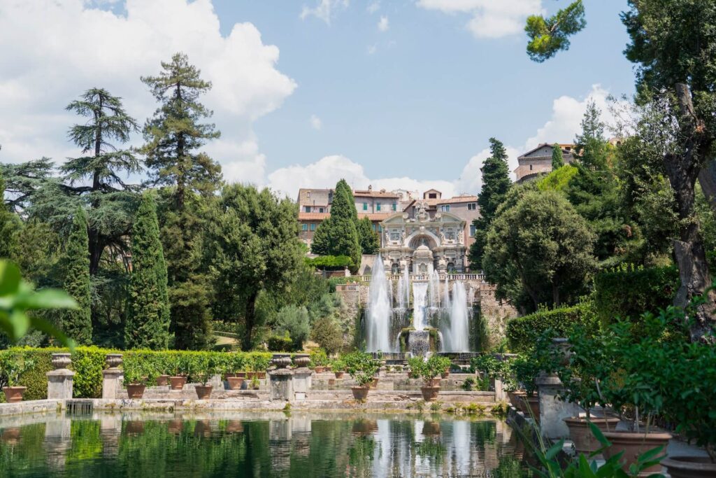 Tivoli Villa d'Este Gardens and Fountains